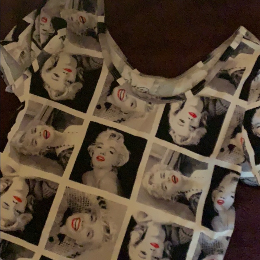 Marilyn Monroe Crop Top